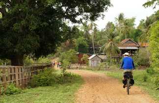 Balade à vélo au Cambodge