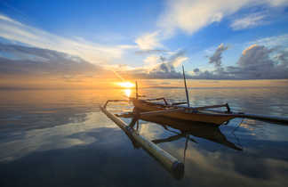 Bateau de pêcheur à Bali