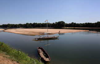 bateau traditionnel sur la Loire