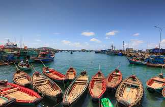 Bateaux de pêche à Phu Quoc