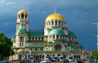 Cathédrale Alexandre-Nevski à Sofia, Bulgarie