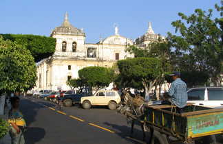 Cathédrale de León au Nicaragua