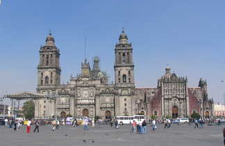 Cathédrale Métropolitaine de Mexico au Mexique
