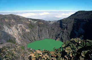 cratère du volcan Irazu