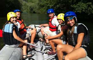 Croatie, Markarska, rivière Cetina, rafting