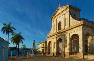 Eglise dans la ville de Trinidad à Cuba