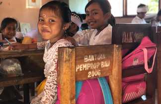 Enfants Balinais, Indonésie