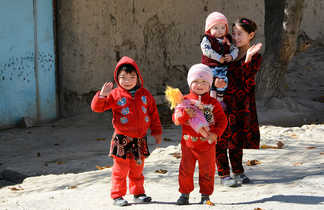 enfants ouzbeks
