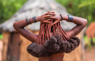 Femme Himba de dos
