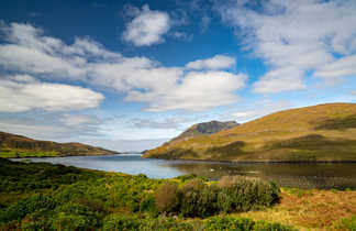 Fjord de Killary en Irlande