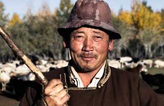 Habitant de la Mongolie
