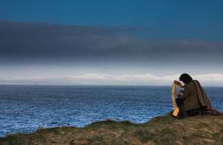 Harpiste Donegal Irlande