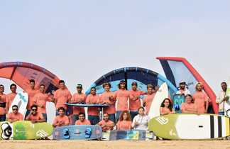 windsurf course session à Dakhla Lagoon avec ION CLUB