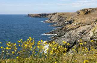 La côte sauvage de l'île de Groix, Cornouaille, Bretagne