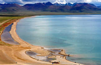 Lac Namsto au Tibet