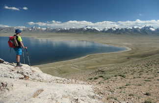 Lac Tchatyr Ku dans le massif des Tien Shan