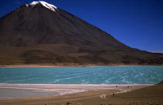 Laguna Verde Lac salé en Bolivie