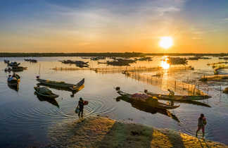 Lagune de Tam Giang à Hué
