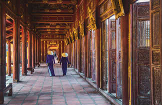 Le palace royal de Hué au Vietnam