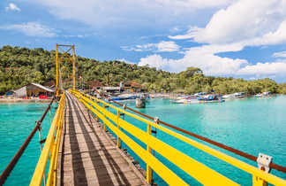 Le Pont Jaune de Nusa Lembongan