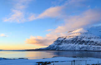 L'Islande en hiver, jour polaire