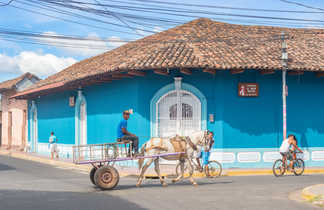 maison coloniale au Nicaragua