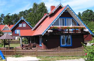 maison typique de Nida en Lituanie