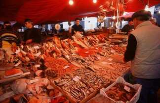 Marché au poisson de Catane, Sicile