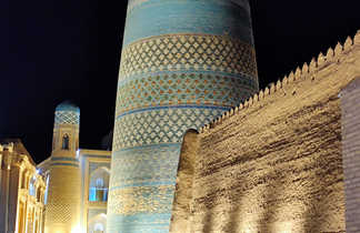 Médersa à Khiva en Ouzbékistan