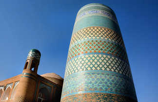 minaret à Khiva