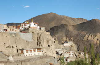 Monastère de Lamayuru, au Ladakh, en Inde Himalayenne