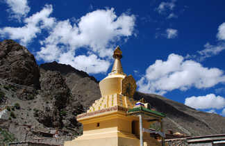 Monastère de Tsurphu au Tibet