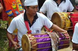 Musiciens de gamelan balinais