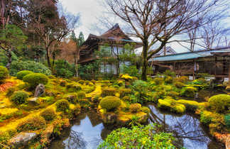 Ohara, temple Sanzen-in et son jardin