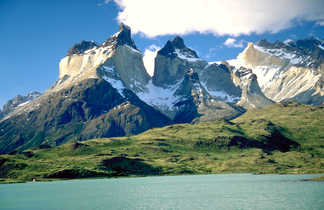 Parc Torres del Paine, Cuernos del paine, Lac Pehoe, patagonia, chili