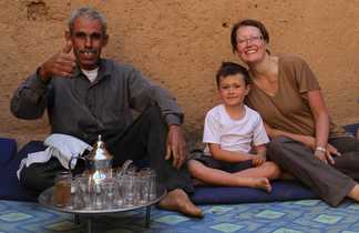 Pause thé chez l'habitant, Maroc