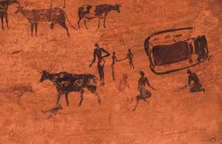 Peinture rupestre, Tassilis N'Ajjer, Algérie