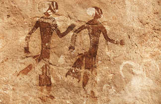 Peintures rupestres de Tamrit, Tassili n'Ajjer, Algérie