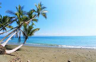 Plage paradisiaque du Costa Rica