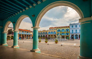 Plaza Vieja à la Havane