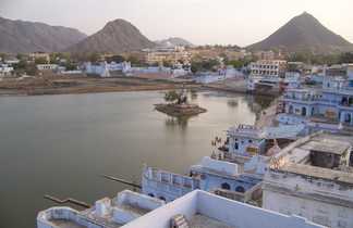 Pushkar et son lac sacré, Rajasthan