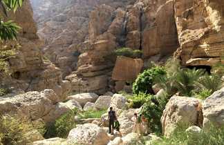 Rando canyon, Oman