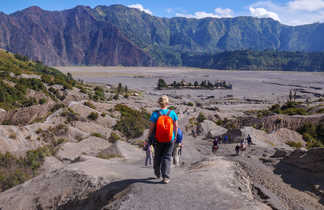 Randonné au volcan Bromo sur l'île de Java