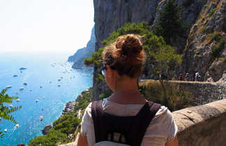 Randonnée côtière à Capri