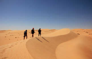 Randonnée dans l'Erg Ouarane en Mauritanie