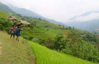 Randonnée dans les rizières de Ha Giang