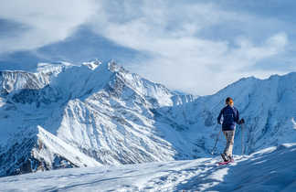 randonnée en raquette au Massif du Mont Blanc