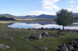 Région des 8 lacs en Mongolie