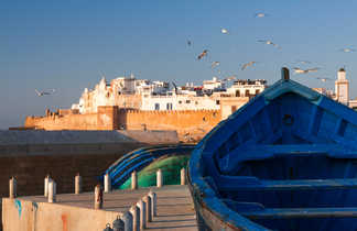 Remparts d'Essaouira au Maroc