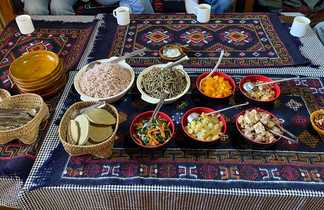 repas typique du Bhoutan